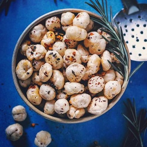 Gluten free healthy snacks Makhana flavoured